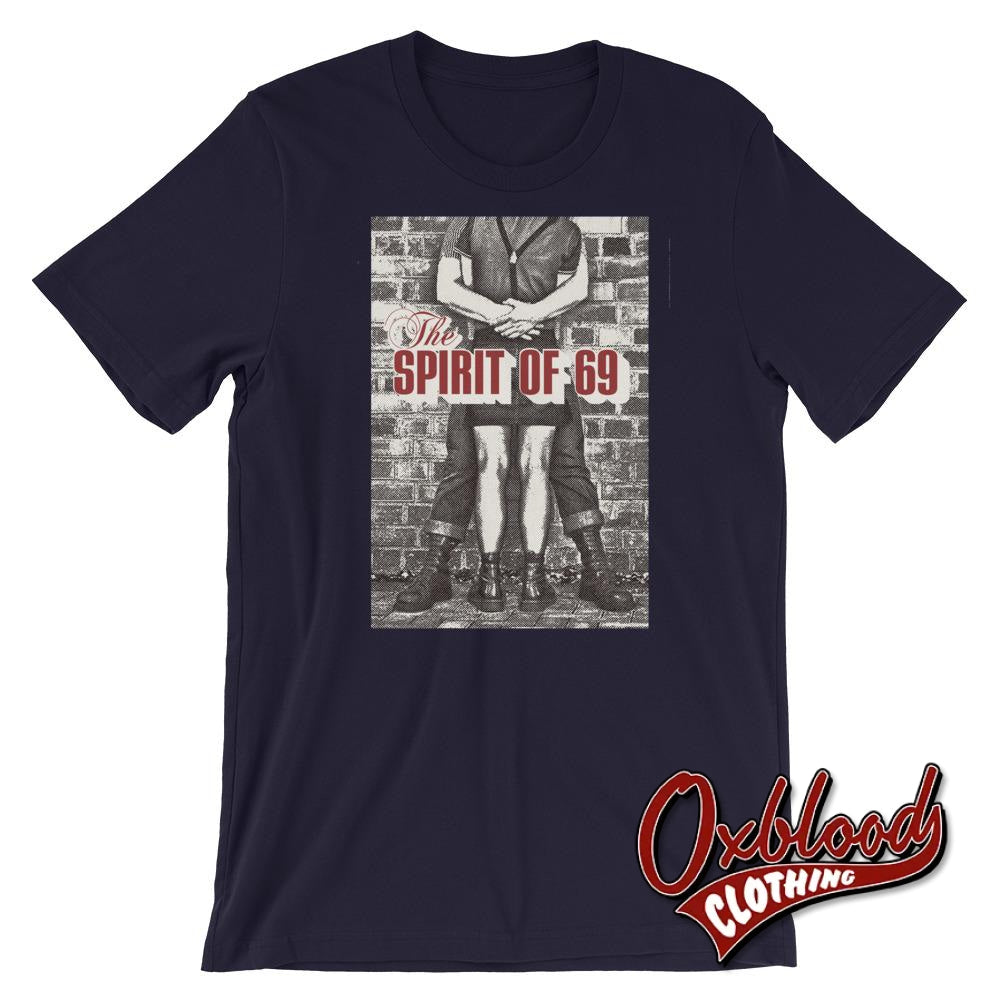 The Spirit Of 69 Skinhead Love Affair T-Shirt Navy / Xs Shirts