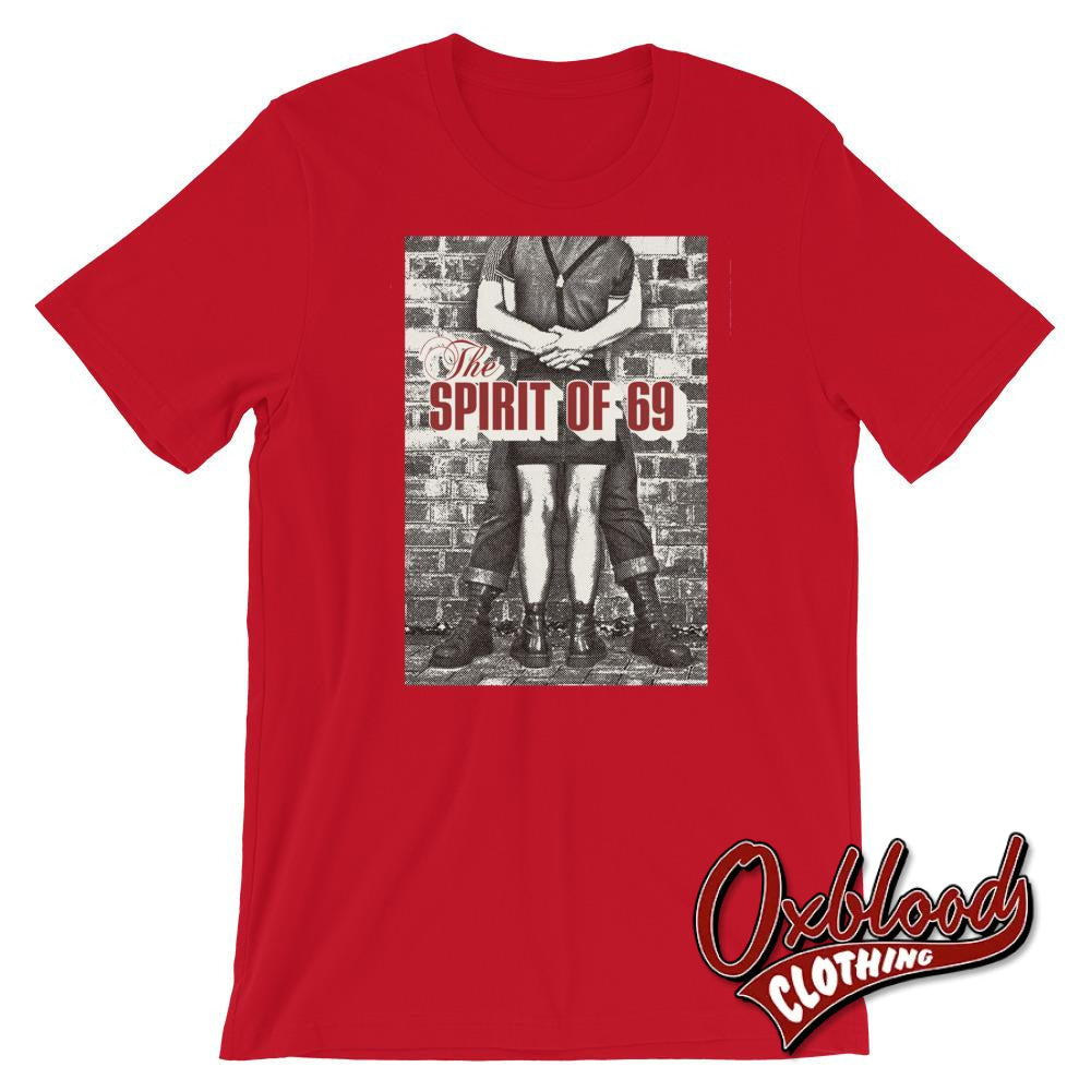 The Spirit Of 69 Skinhead Love Affair T-Shirt Red / S Shirts
