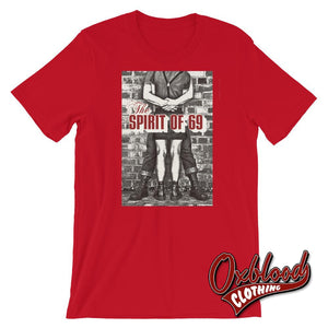 The Spirit Of 69 Skinhead Love Affair T-Shirt Red / S Shirts