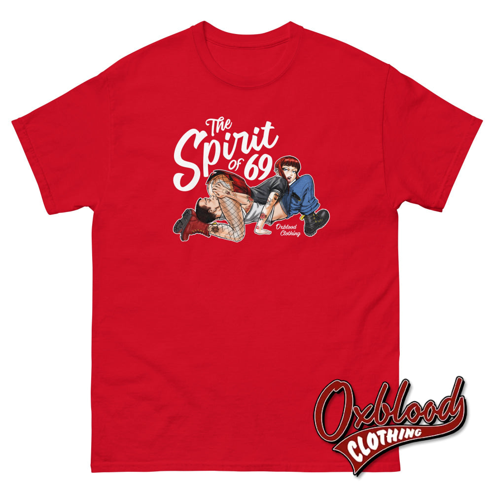 The Spirit Of 69 T-Shirt - 60’S Style Red / S