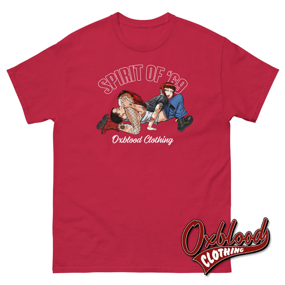 The Spirit Of 69 T-Shirt - 80’S Style Cardinal / S