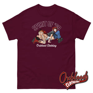 The Spirit Of 69 T-Shirt - 80’S Style Maroon / S