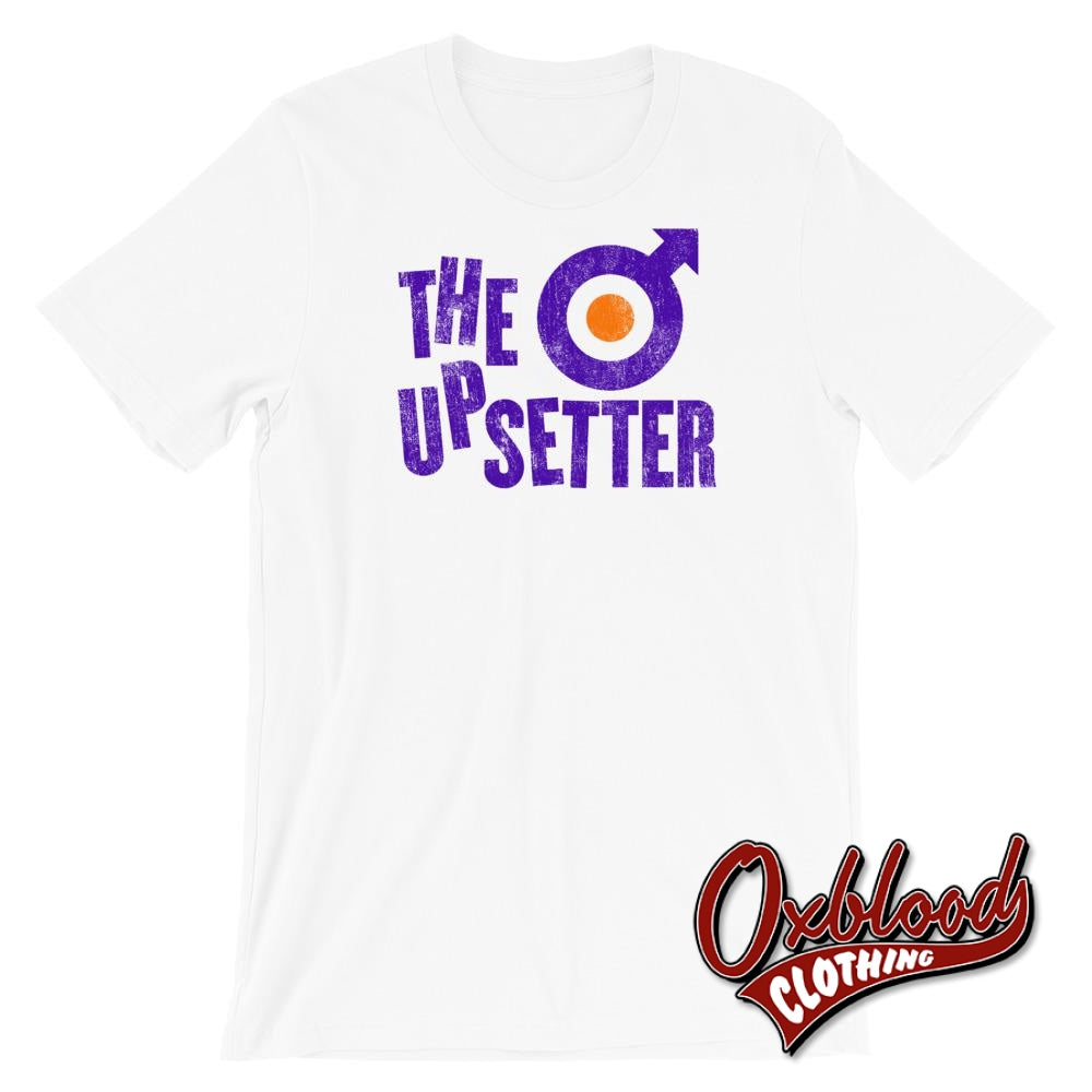 The Upsetter T-Shirt - Mod Uk Hipster Clothing White / Xs Shirts
