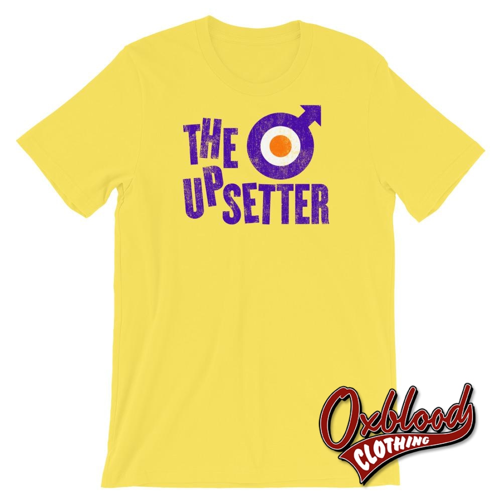 The Upsetter T-Shirt - Mod Uk Hipster Clothing Yellow / S Shirts
