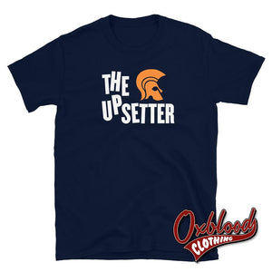 The Upsetter T-Shirt - Trojan Skinhead Clothing Ska Reggae Roots & Rocksteady Navy / S