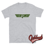 Cargar imagen en el visor de la galería, Top Cunt T-Shirt - Gun Parody Rude Clothing &amp; Offensive Shirts Sport Grey / S
