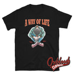 Cargar imagen en el visor de la galería, Traditional Skinhead A Way Of Life T-Shirt - Mr Duck Plunkett Black / S Shirts
