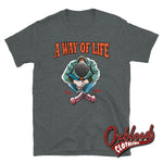 Cargar imagen en el visor de la galería, Traditional Skinhead A Way Of Life T-Shirt - Mr Duck Plunkett Dark Heather / S Shirts
