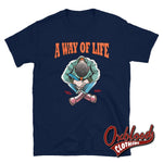 Cargar imagen en el visor de la galería, Traditional Skinhead A Way Of Life T-Shirt - Mr Duck Plunkett Shirts
