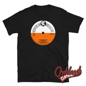 Traditional Skinhead Reggae T-Shirt - Trojan Boss 1969 Ska Roots & Rocksteady Black / S