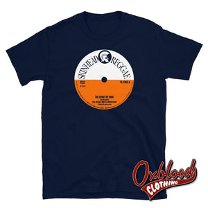 Traditional Skinhead Reggae T-Shirt - Trojan Boss 1969 Ska Roots & Rocksteady Navy / S