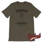 Load image into Gallery viewer, Traditional Skinhead T-Shirt Army / S Shirts
