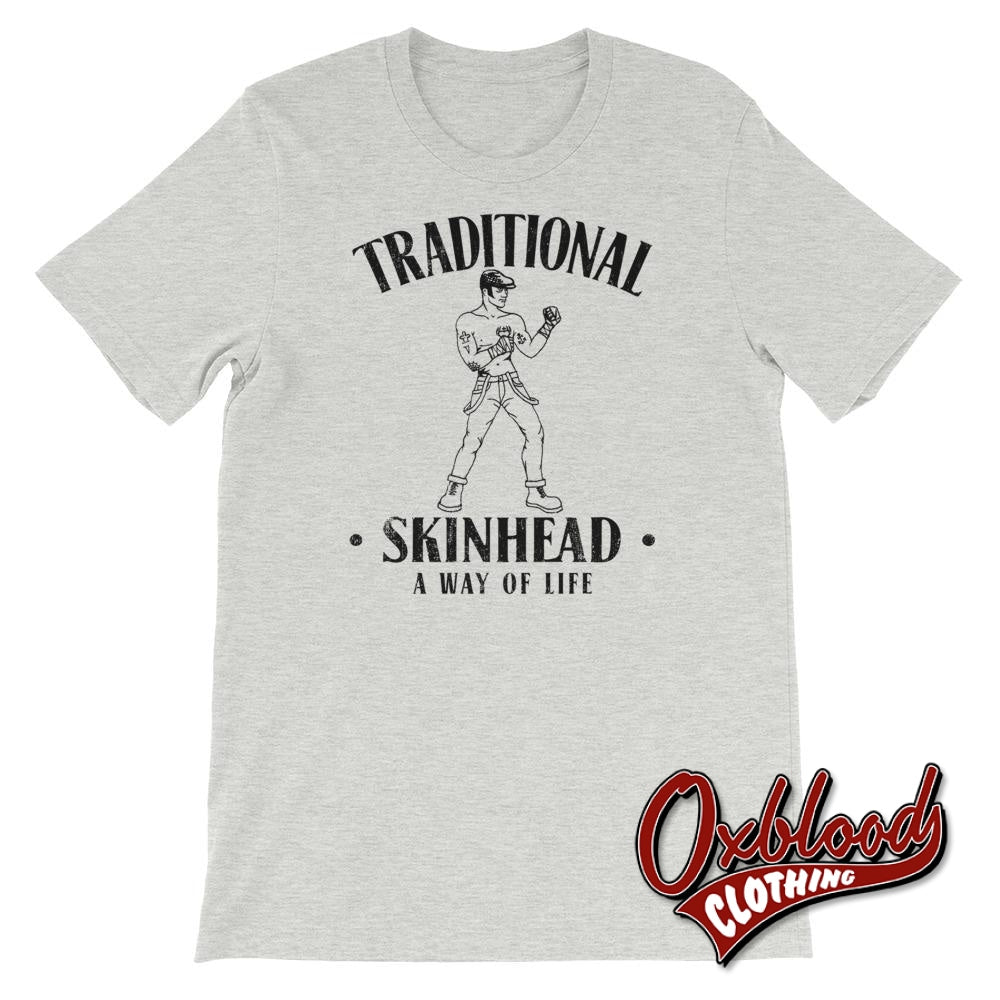Traditional Skinhead T-Shirt Athletic Heather / S Shirts