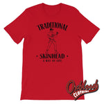 Load image into Gallery viewer, Traditional Skinhead T-Shirt Red / S Shirts
