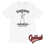 Load image into Gallery viewer, Traditional Skinhead T-Shirt White / Xs Shirts
