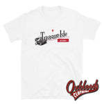 Load image into Gallery viewer, Treasure Isle Records T-Shirt - Reggae/ska Record Label Duke Reid Trojan White / S
