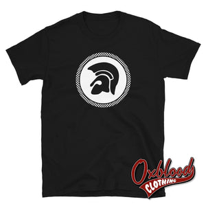 Trojan 2 Tone T-Shirt - Checkered Two Tone Ska Clothing S