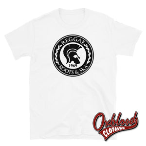 Trojan Reggae Roots & Ska T-Shirt - Boss Crest Shield White / S Shirts