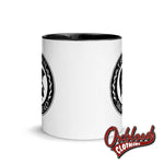 Load image into Gallery viewer, Trojan Skinhead Mug With Color Inside
