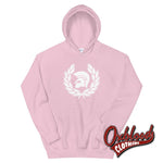 Load image into Gallery viewer, Trojan Skinhead Reggae Hoodie - 1969 Ska Laurel Wreath Light Pink / S
