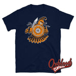 Lade das Bild in den Galerie-Viewer, Trojan Warrior T-Shirt - Reggae Ska Skinhead Soldier Horse Shield Record Sleeve Navy / S
