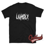 Cargar imagen en el visor de la galería, Unholy Satanic Pagan - Atheist / Anti-Church Punk Goth Black S

