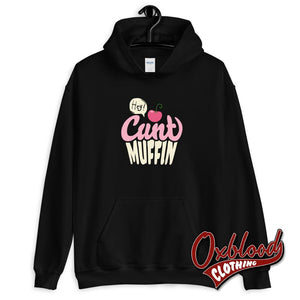 Unisex Hey Cuntmuffin Hoodie Black / S