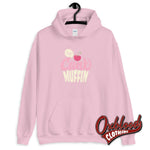 Load image into Gallery viewer, Unisex Hey Cuntmuffin Hoodie Light Pink / S
