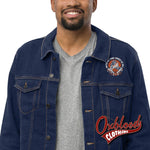Load image into Gallery viewer, United We Stand Divided Fall Denim Jacket - Anti-Racist
