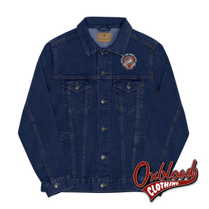 United We Stand Divided Fall Denim Jacket - Anti-Racist Classic / S