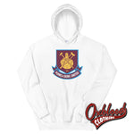 Lade das Bild in den Galerie-Viewer, West Ham Punks &amp; Skins United Hoodie - Football 1312 Westham Sweatshirt White / S
