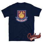 Cargar imagen en el visor de la galería, West Ham Punks &amp; Skins United T-Shirt - Football 1312 Navy / S
