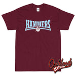 Cargar imagen en el visor de la galería, West Ham Skinhead T-Shirt Hammers Shirt - Cockney Rejects The Business Cocksparrer East London
