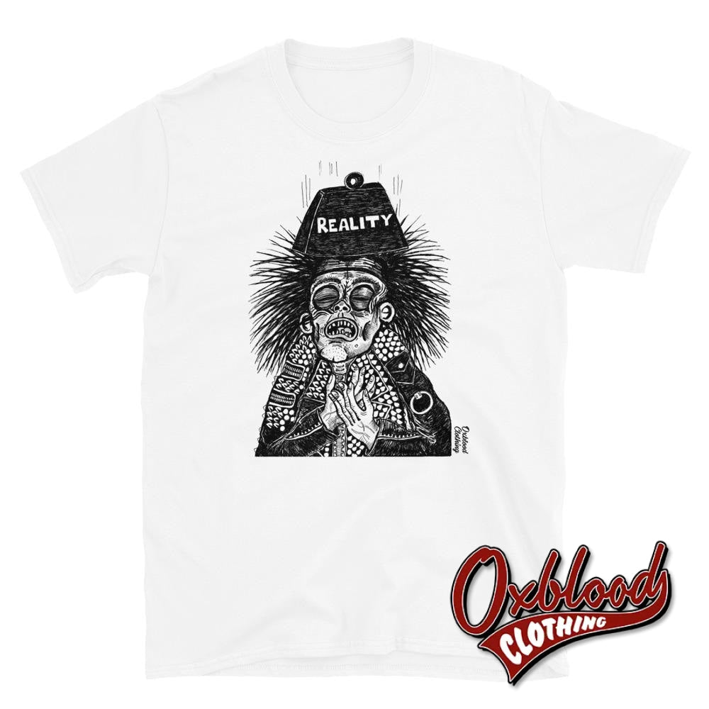 When Reality Hits T-Shirt - Stenchcore 80S Punk T-Shirts & Crust Shirts S