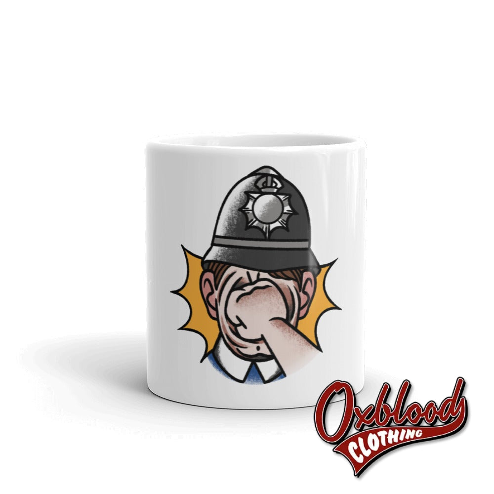 White Acab Mug - 1312 Duck Plunkett Political Resist & Revolt Coffee Cup