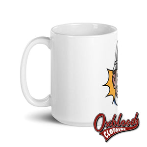 White Acab Mug - 1312 Duck Plunkett Political Resist & Revolt Coffee Cup