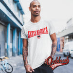 Lade das Bild in den Galerie-Viewer, White Antifacista T-Shirt - Antifa Flag Logo Shirts
