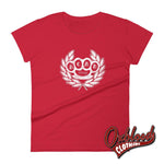 Load image into Gallery viewer, Womens A.c.a.b. T-Shirt - Acab Always Shirt All Cops Are Bastards Red / S

