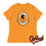 Cargar imagen en el visor de la galería, Womens Boss Sound Loose Crew Neck T-Shirt - Ska Reggae Roots And Rocksteady Heather Marmalade / S
