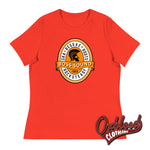 Cargar imagen en el visor de la galería, Womens Boss Sound Loose Crew Neck T-Shirt - Ska Reggae Roots And Rocksteady Poppy / S

