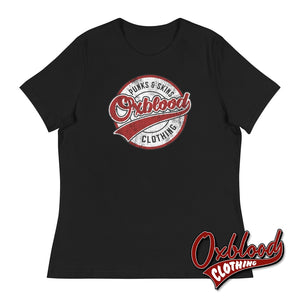 Womens Go Sports Oxblood Clothing T-Shirt Black / S