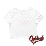 Load image into Gallery viewer, Womens Im A Fucking Princess Crop Tee White / Xs/sm
