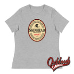 Cargar imagen en el visor de la galería, Womens Irish Stout Skinhead: Sometimes Anti-Social Always Anti-Fascist T-Shirt Athletic Heather / S
