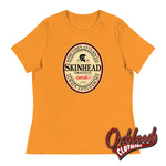 Cargar imagen en el visor de la galería, Womens Irish Stout Skinhead: Sometimes Anti-Social Always Anti-Fascist T-Shirt Heather Marmalade / S
