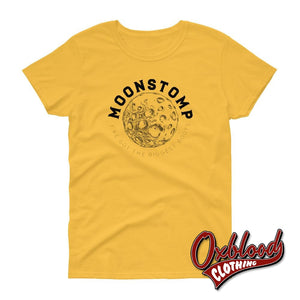 Womens Moonstomp Short Sleeve T-Shirt - Symarip Skinhead Daisy / S