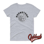 Load image into Gallery viewer, Womens Moonstomp Short Sleeve T-Shirt - Symarip Skinhead Sport Grey / S
