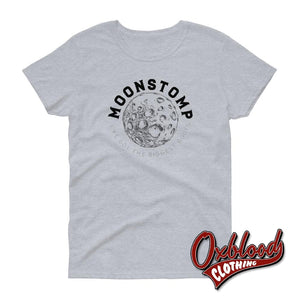 Womens Moonstomp Short Sleeve T-Shirt - Symarip Skinhead Sport Grey / S