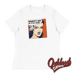 Load image into Gallery viewer, Womens Naughty Boy Mistress T-Shirt | Dominatrix Bdsm Mdlb Tee White / S
