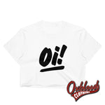 Load image into Gallery viewer, Womens Oi Crop Top - Streetpunk Clothing S
