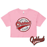 Cargar imagen en el visor de la galería, Womens Oxblood Clothing Crop Top Bubblegum / Xs
